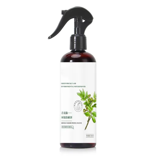 Mite Killer Green Pepper Environmental Protection Plastic Mite Removal Sprayer for Bed Sofa Home 300ml