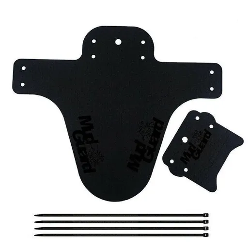Marsh Guard Bicycle Mudguard Mtb Fender Mud Guards Wings - Bicycle Front Fender - Black