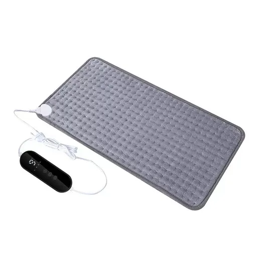 Multifunctional Electric Heating Pad with Adjustable Temperature Control, Soft Flannel Fabric for Shoulder, Neck, Back, and Leg Relief, Ideal for Home and Office Use (L)