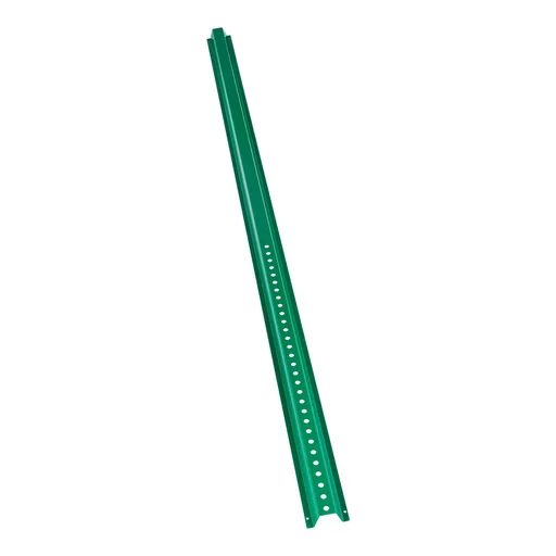 6FT U-Channel Sign Post, 4Pack Green Heavy Duty Steel Fixed Fence Post, Steel Fence U-Channel Sign for Garden, Courtyard, Farm or Traffic Intersection