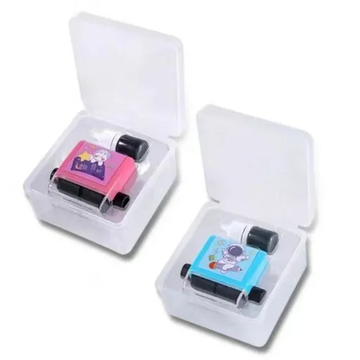 4 Pcs Smart Roller Stamp,Roller Stamp for Addition Subtraction Multiplication Division, Roller Stamp for Addition and Subtraction