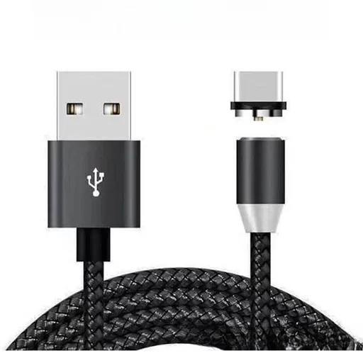 USB Magnetic Charging Cable, Magnetic Charging Cord 540° Rotation Magnetic Phone Charger (6.6Ft)