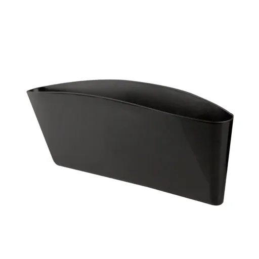 Seat Gaps Filler for Car Impact Resistant Material for Vehicle Use Black 1Set
