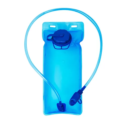 2L Hydration Bladder, BPA Free Water Bladder for Hiking Backpack Leak Proof Water Storage Bag with Insulating Sleeve, Hydration Backpack for Outdoor Camping Running Cycling Blue
