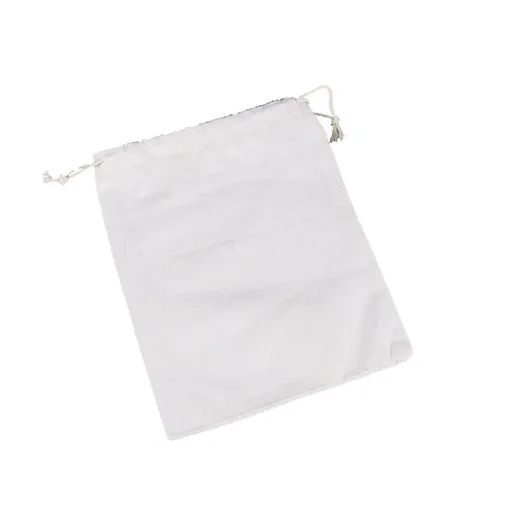 Cotton Storage Bags with Drawstrings Multipurpose 3 Pcs - Canvas Fabric Bread Bags - Bulk Food Produce - Reusable