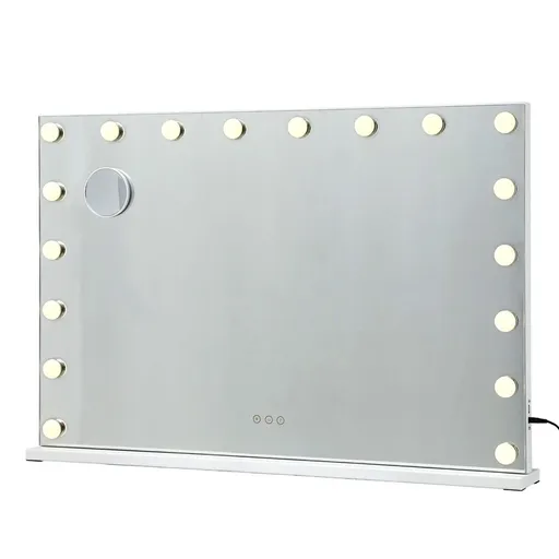 Embellir 90x60cm Makeup Mirror Large Hollywood Vanity Mirror with 18 Dimmable LED Bulbs