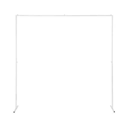 2M Backdrop Stand Wedding Background Decoration Party Flower Balloon Display White
