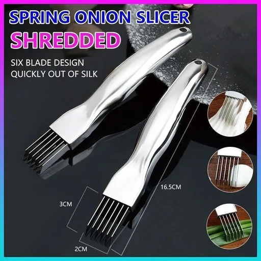 Stainless Steel Vegetable Fruit Onion Slicer Shredder Knife Cutter Kitchen Au