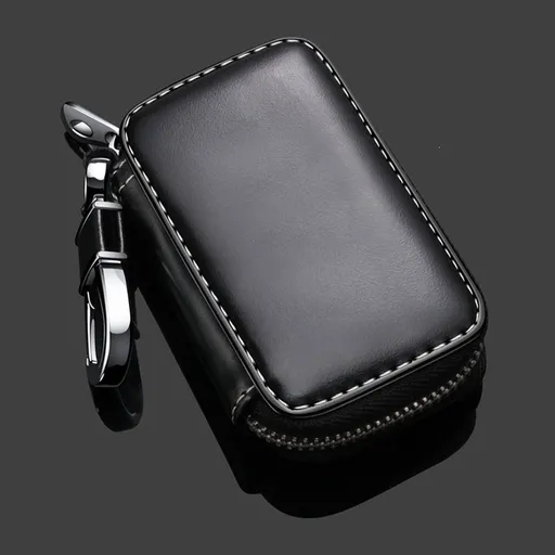 Ning zhi Car Key Case PU Black Universal Fengs field