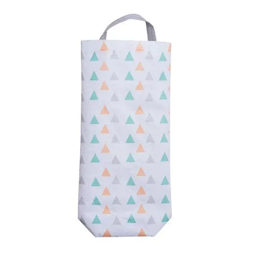 Plastic Bag Bags Hanger Organizer Storage Kitchen Trash Garbage Dispenser Holder - Triangle