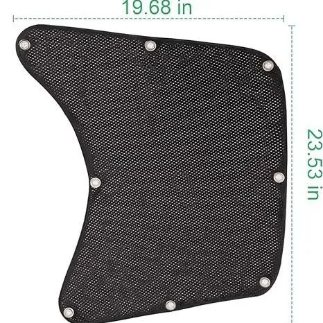 Side Window Sun Shade for Semi-Truck - 2pcs Semi Truck Window Shades Semi Truck Accessories - Interior UV Protection