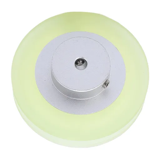 Encoder instrument wheel, well matched, easy to install, length counter wheel standard design, aluminum alloy silicone, durable