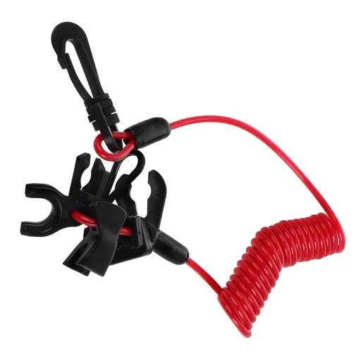 Masteelf Universal Outboard Engine Kill Switch Lanyard Emergency Stop Safety Tether For Marine Motors Boats Safety Cord