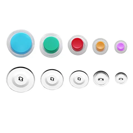 Cover Button Kit with 5 Different Size Buttons & Tools, DIY Fabric Maker, 100 Sets Tools