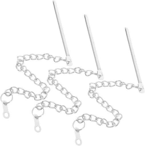 3pcs Reliable Steel Fixing Accessories for Garden Patio Parasols Compatibility for Support