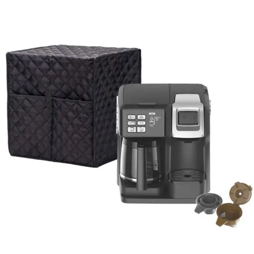 Smart Coffee Maker Cover Espresso Appliance Cover Kitchen Appliance Case With Two Big Pockets