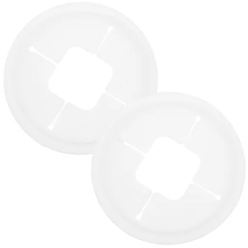 2Pcs Reusable Silicone Jar Lids Wide Mouth Mason Jar Accessories