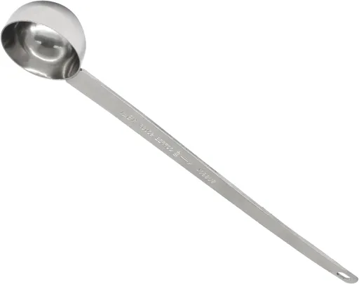 1 Tablespoon Coffee Scoop,Extra Long Handle Measuring Spoon Stainless Steel Scooper, Single Individual Measure Scoop for Ground Coffee(1 Pack, 15 ml)