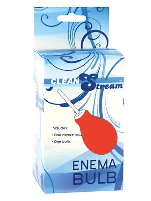 Cleanstream Bulb Anal Enema Red