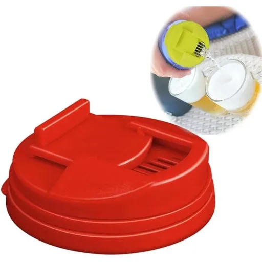 Soda Can Lids Leakproof Cap Press Type Splash Cap Beer Cans Cover Reusable Can Caps for Carnated Water Soft Drink Indoor Outdoor Accessories. ttle Can Top Lid Soda Saver Caps, Red