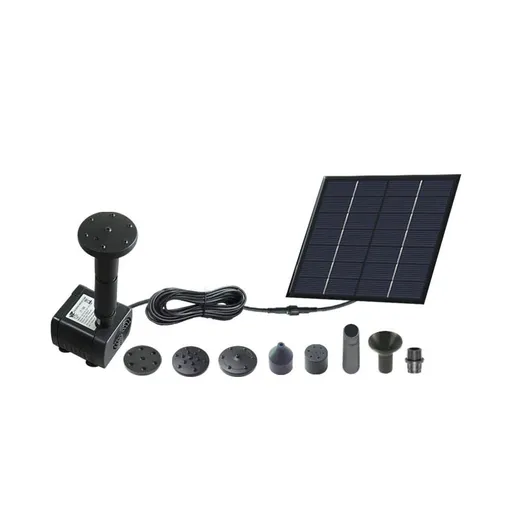 Solar Fountain Pump Kit with Independent Solar Panels, Outdoor Pond, Courtyard Garden, and Fish Tank Small Fountain