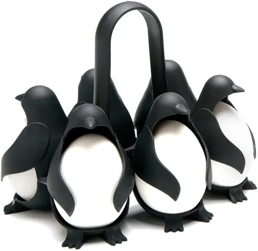 Penguin-Shaped 3-in-1 Boiled Egg Cooker, Premium Design