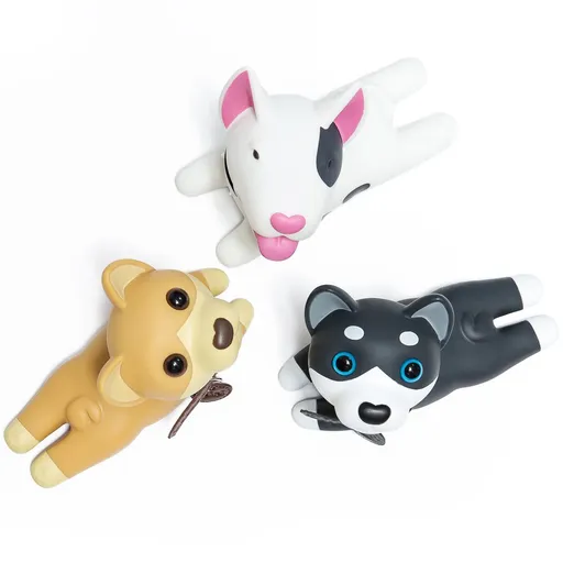 Door Stopper, Cute Dog Door Stop, Decorative Door Wedge for Home and Office Door Wedge for Home Classroom (3 pcs)