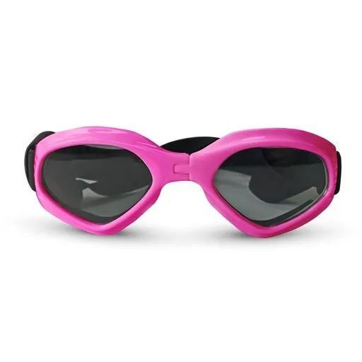 UV Protection Doggy Sunglasses for Small Medium Breed Fogproof Dustproof Glasses for Puppy Eye Protection, Pink