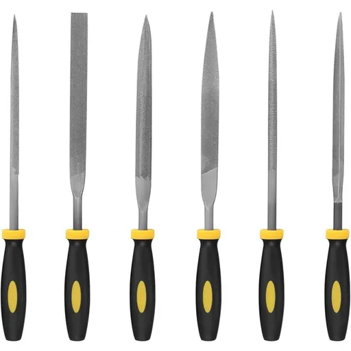 6 Pieces File Set, Files And Rasps, Needle Files, Diamond Rasp Files For Wood/Metal/Workshop/Plastics Repair