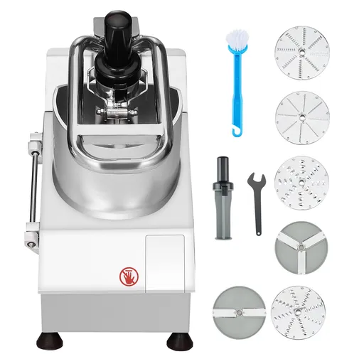 Food Processor Vegetable Chopper 6 Blades Food-Grade Stainless Steel