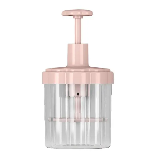 Press Foam Maker, Facial Cleanser Foamer, Portable Foam Bottle for Shampoo & Body Wash—Pink