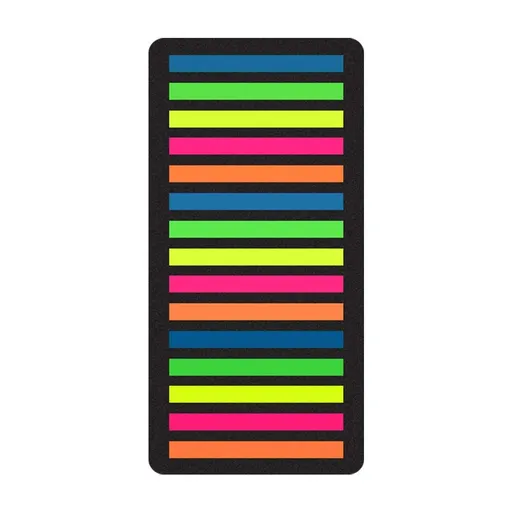 Page Markers Sticky Index Tabs Label Highlighter Strips, Transparent PET Filing Flags Notes Stickers Decorative for Appointment