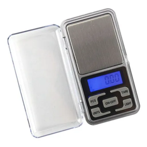 Pocket Scale Digital Jewelry Scale 0.01-200g Silver Compact Design Multi-unit Measurement Energy Efficient Clear Display