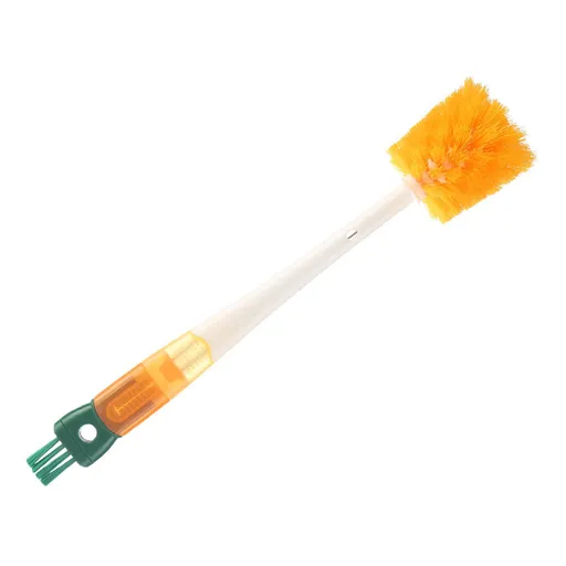 Multifunctional Cup Brush Robust Soft Bristles Non Slip Long Handle Cleaning Brush for Lid Straw