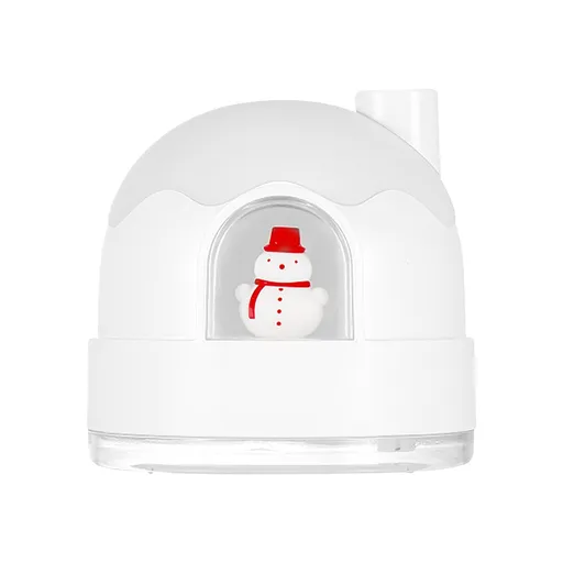 Rechargeable Mini Humidifier, Dual-Purpose Humidifier & Night Light, New Snow House Night Light Humidifier
