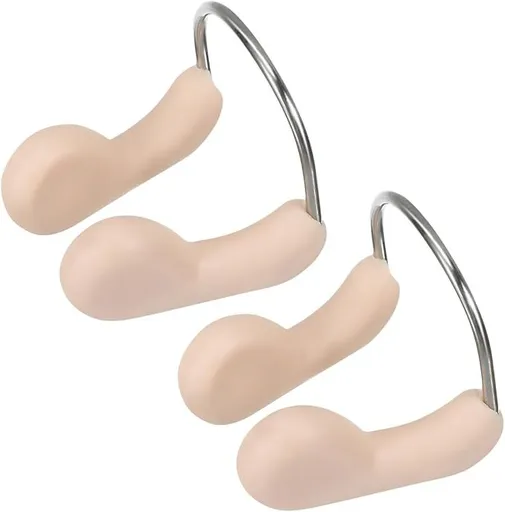 2Pcs Waterproof Nose Clip for Swimming Soft TPR Material Comfortable Fit Nose Plugs for Adults Tear Resistant Swim Gear Accessory