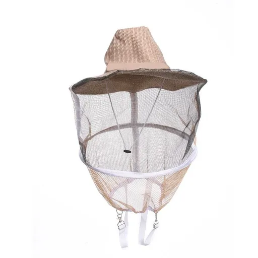 Beekeeping Hat with Veil Bee Hat with High Visibility Veil Outdoor Professional Protector Bee Keeping Supplies