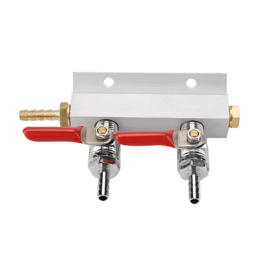 Muti way Home Co2 Air Gas Manifold Distribution Splitter Beer 2 Way
