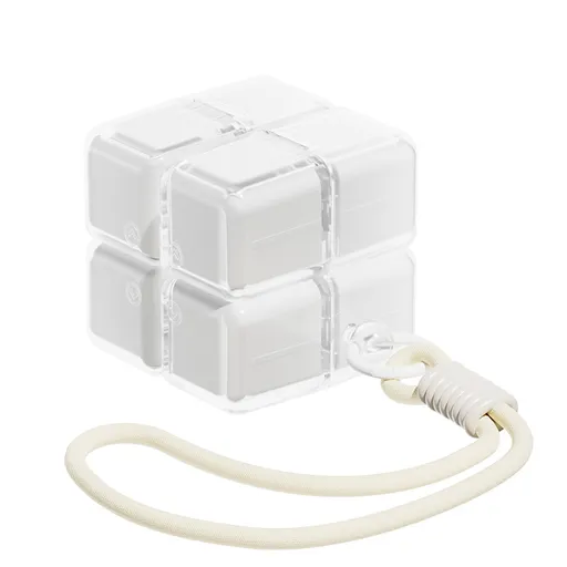 Medicine box - 7-day medicine box - Weekly pill box - Portable pill box for travel - Easy to open - 8 compartments - For storing vitamins and medicines - White