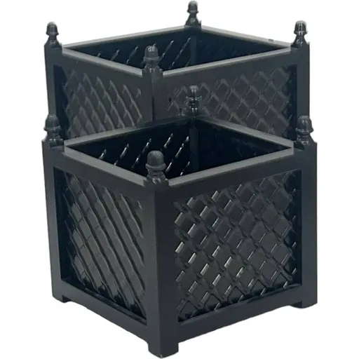 Set 2 Hamptons Planter 45cm, 40cm