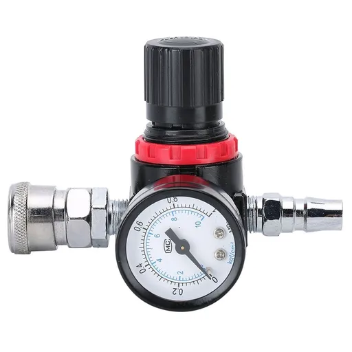 Diaphragm Control Air Pressure Regulator Gauge Regulating Valve Compressor Spray Gun Control Tool for Home Garage