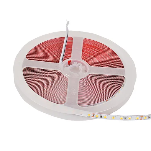 LED Strip Light High Brightness Self Adhesive Eye Friendly 120 LEDs Flexible Tape Light for Mirror Cabinet Bedroom 24V 10m