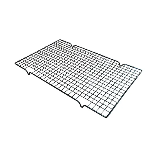 Baking Cooling Rack - Stainless Steel Cake Rack - Cookie Drying Rack - For cooking, baking, grilling and drying cakes, cookies and meat - Suitable for baking trays and ovens - 40*25.5*2cm