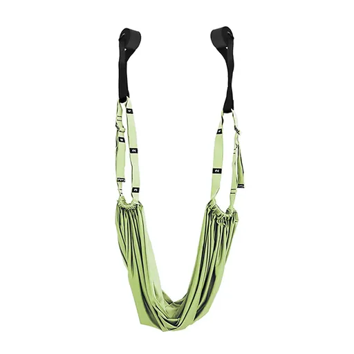 Air Yoga Rope Elastic Stretch Belt Inversion Training Strap Handstand Fitness - Green