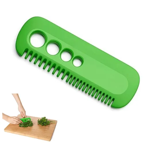 Herb Stripping Tool,Mini Vegetable Leaf Peeler Herb Stripper, Herb Stripper - Kale Kitchen Gadgets/Leaf Stripping Tool/Separator