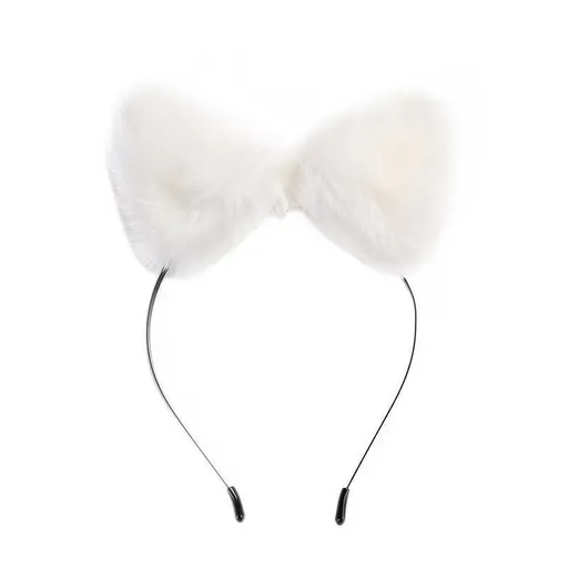 House Of Dasein Furry Fox Ears Pet Play Ddlg Littles Cosplay - White