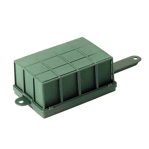 Floral Foam Cage with Floral Foam Rectangle Flower Foam Cage Holder for Fresh Flower Arrangement Foam Cage with Handle