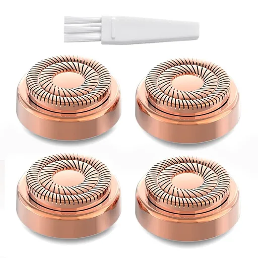Facial Hair Remover Replacement Heads Generation 2 for Facial Hair Removal Tool for Face, Double Halo Painless and Smooth by tuokiy