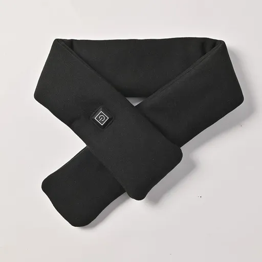 USB Rechargeable Graphene Heated Neck Warmer Black