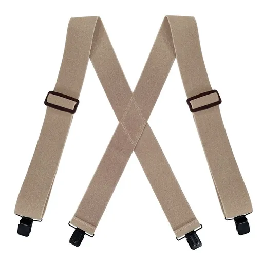 Ski Suspenders for Men & Women - Heavy Duty Support Adjustable Elastic Mens Suspenders w/Pant Clips that Won't Tear